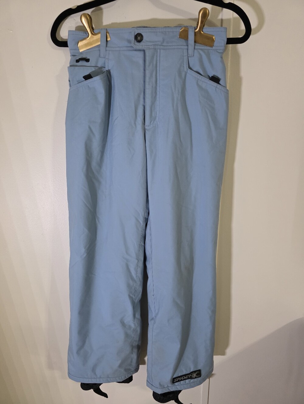 Spyder Light Blue Kids Ski Pants